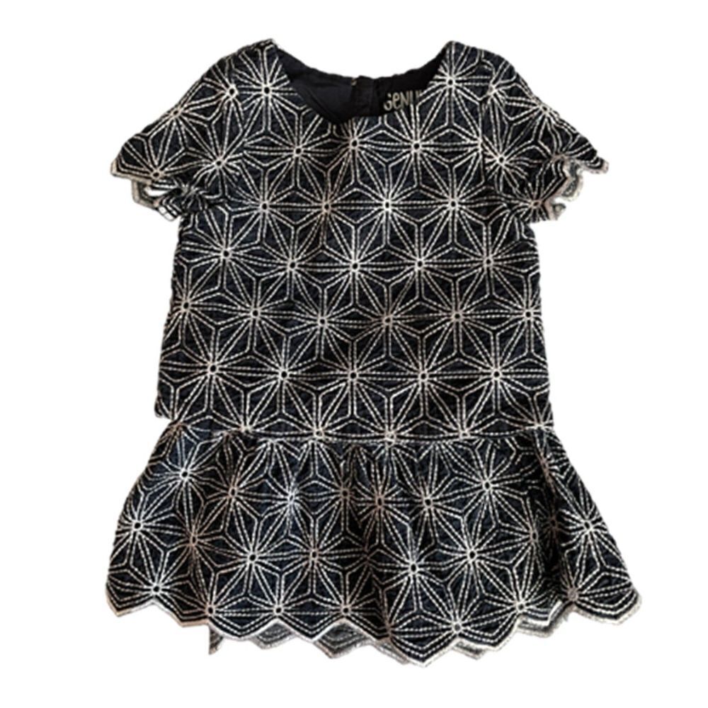 Genuine Kids From OshKosh Embroidered Skirt & Top Set Size 18 Months